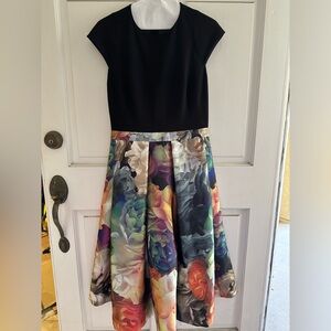 Ted baker Floral Full Skirt Dress Size 2 dress